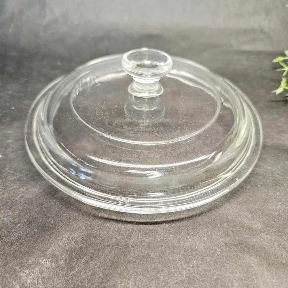 Corning Ware Pyrex P 81 C Vintage Glass Replacement Lid Round 6